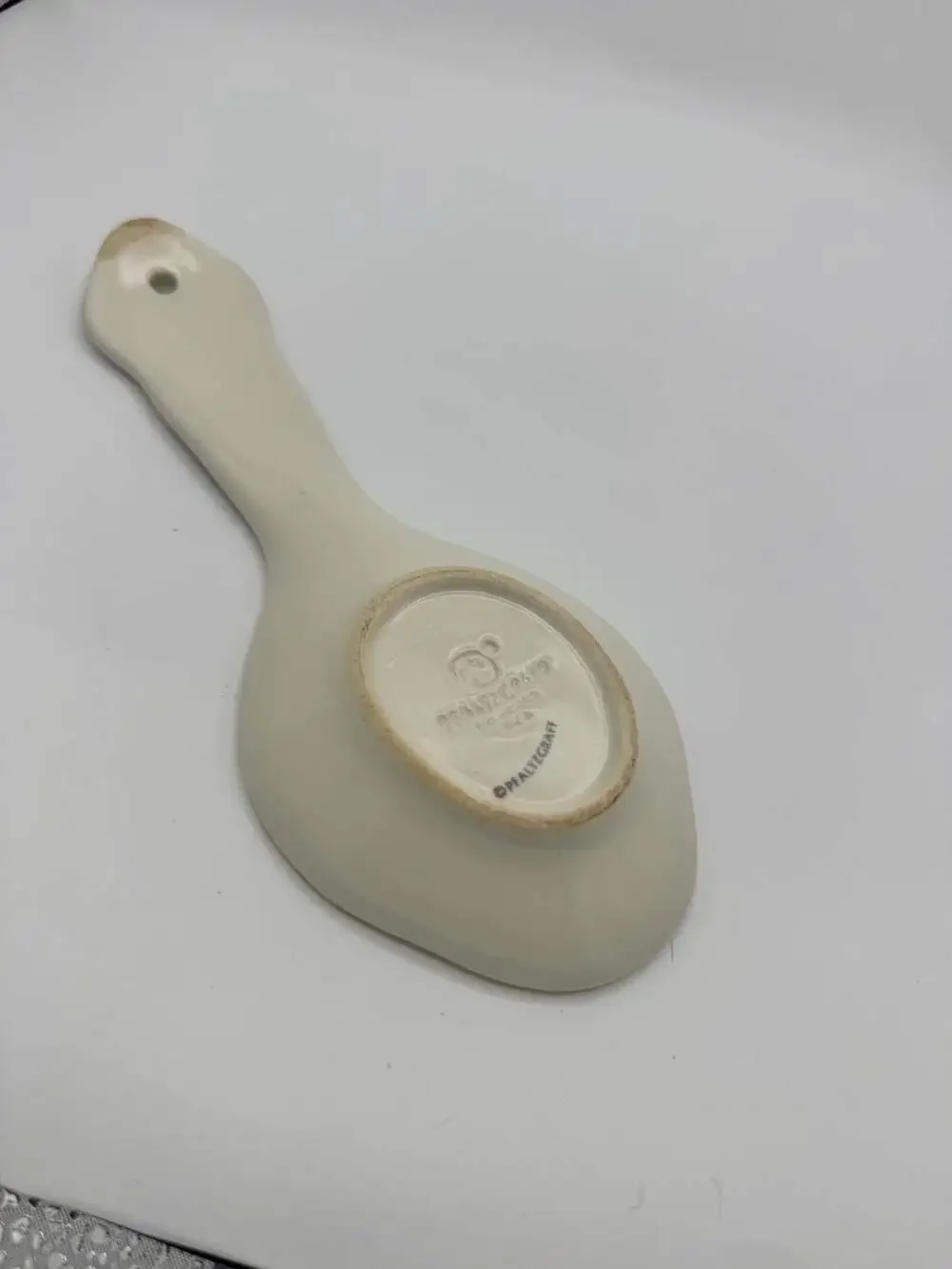 Pfaltzgraff Tea Rose Stoneware Spoon Rest